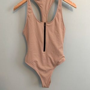 One piece bathing suit